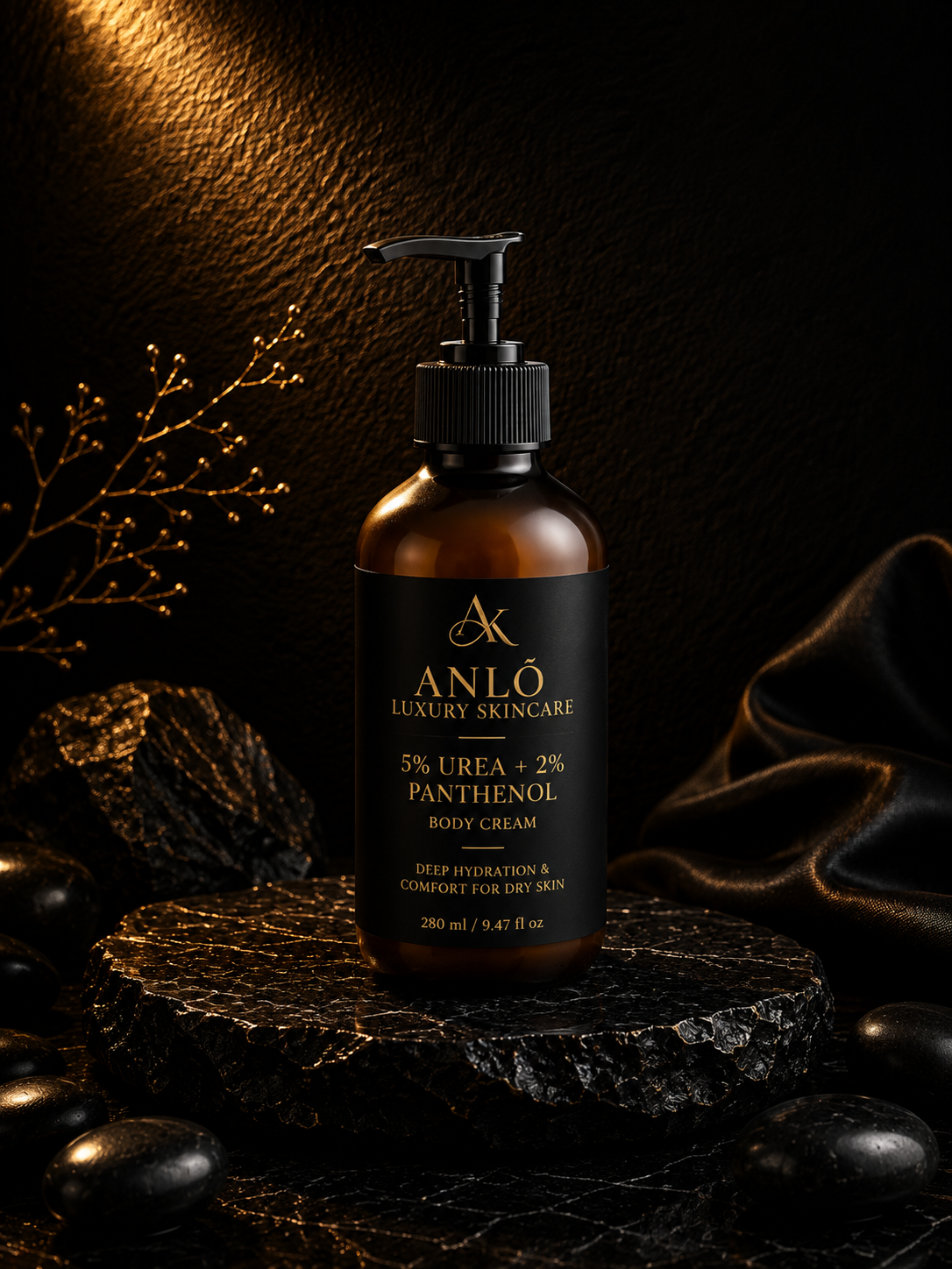 5 % karbamido + 2 % pantenolio kūno kremas